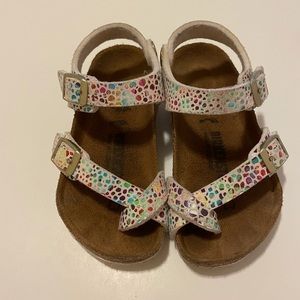 Multi color toddler Birkenstock size EU 24